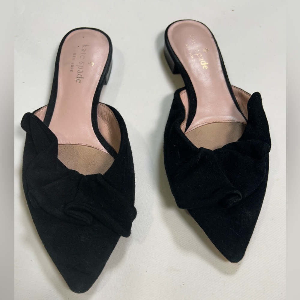 Kate spade black pointed toe fayrn mule - Picture 6 of 11